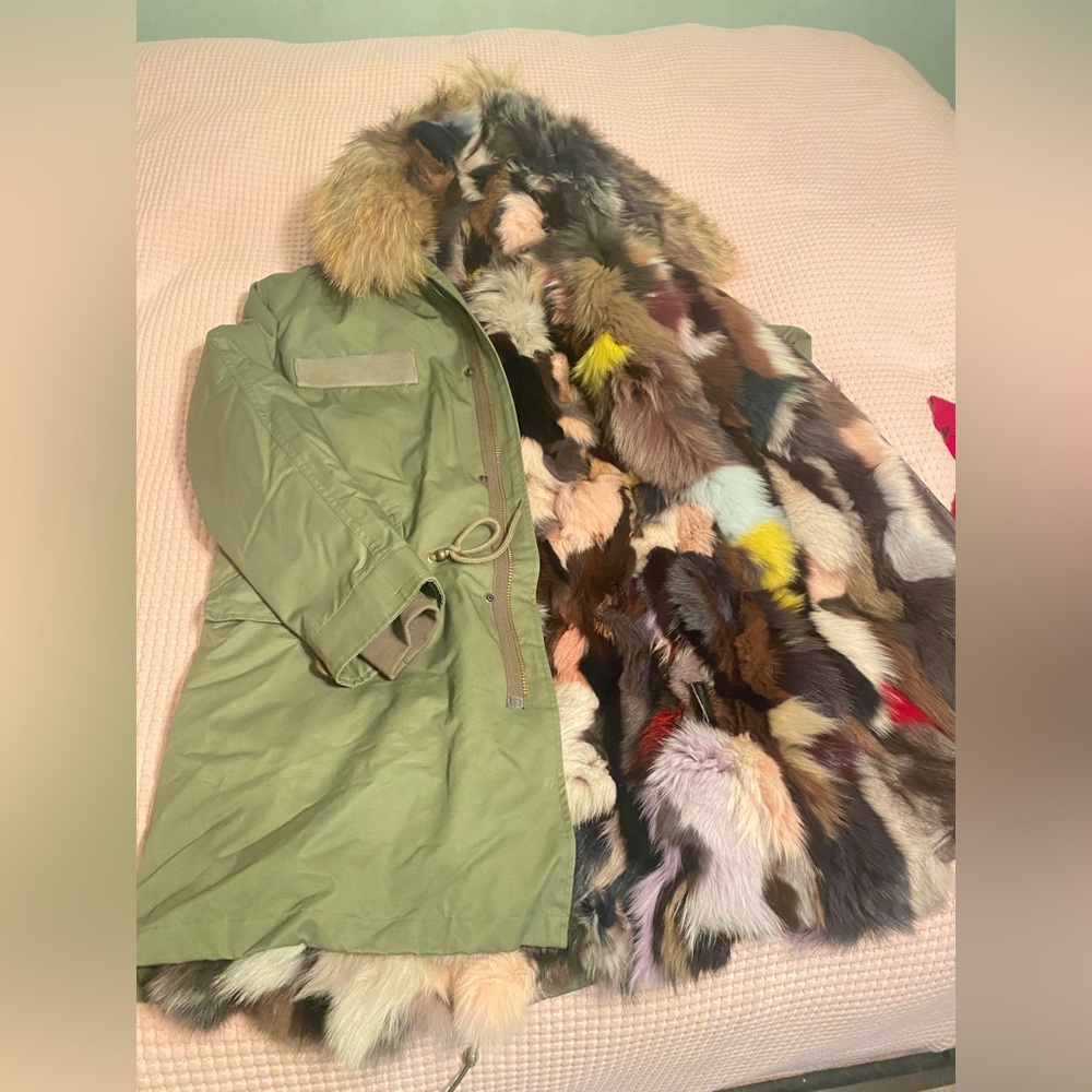 Mr. And Mrs fur Parker jacket